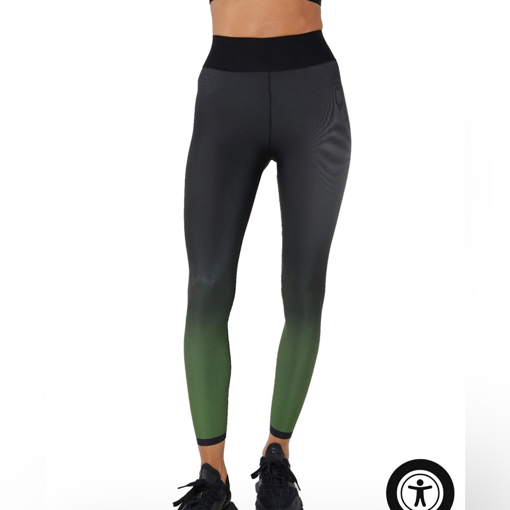 NERO ULTRACOLOR ULTRA HIGH LEGGING - NERO GREEN